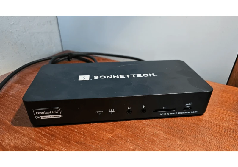 Sonnet Echo 13 Triple 4K dock review: Thoughtful performance