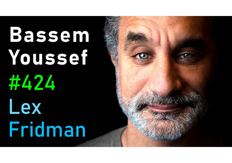 #424 – Bassem Youssef: Israel-Palestine, Gaza, Hamas, Middle East, Satire & Fame