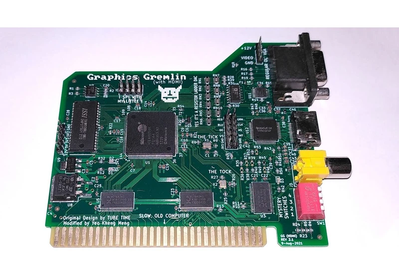 Enthusiast Grafts HDMI Port Onto ISA Graphics Card