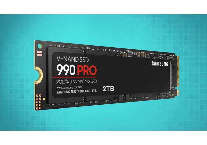 Samsung 990 Pro 2TB SSD Drops to $134