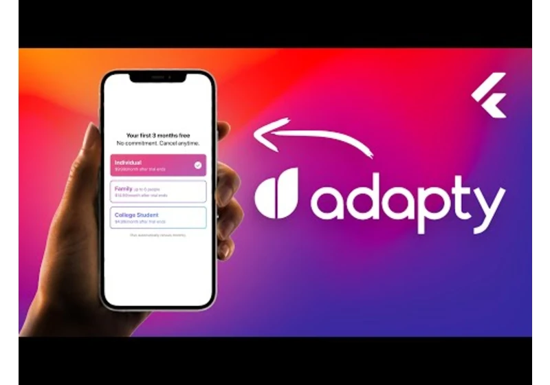 Flutter In App Subscriptions With Adapty