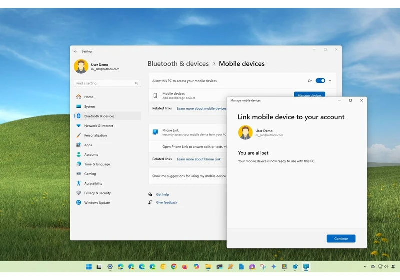  I connected my phone to Windows 11, and now I can't imagine working without it. 