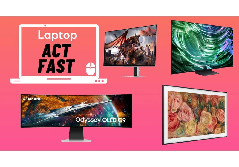 5 Samsung monitor and TV deals that won't last long — save up to $1,000