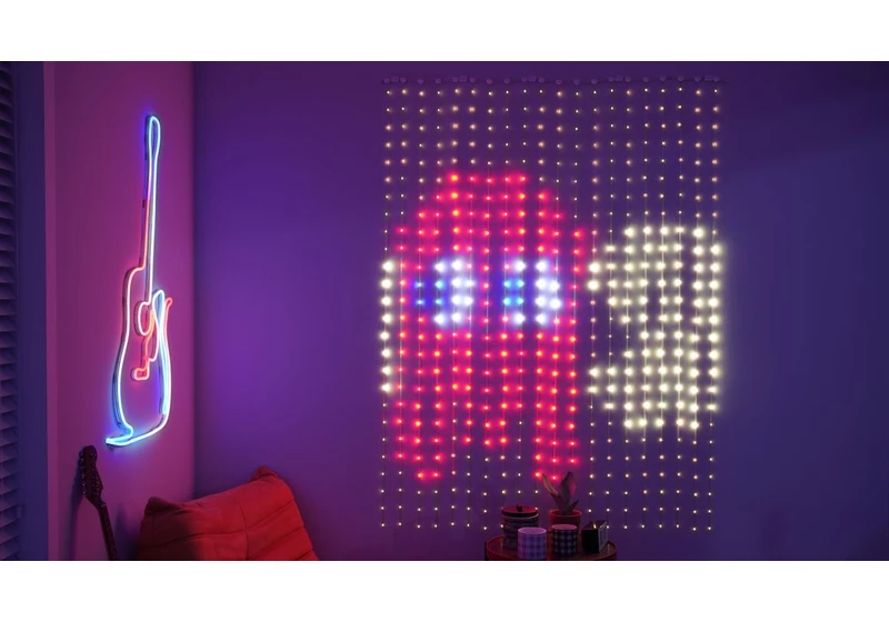 Govee's new LED Curtain Lights are the craziest PC and life accessory I've ever seen
