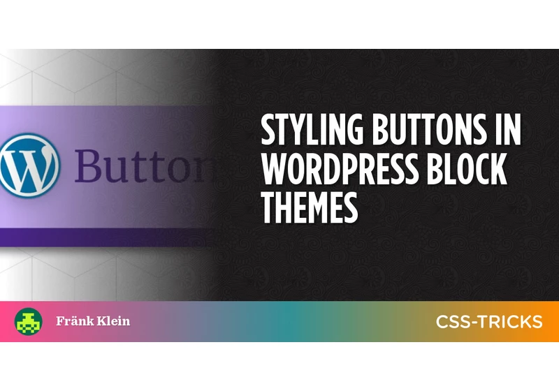 Styling Buttons in WordPress Block Themes