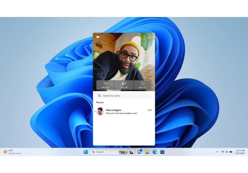 Microsoft is removing the integrated Teams Chat menu on Windows 11