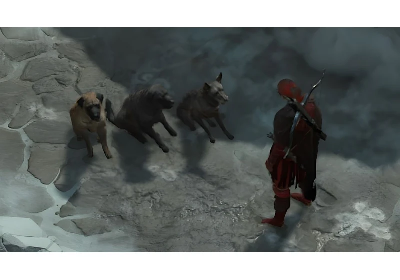 Can I pet the dogs in Diablo 4?