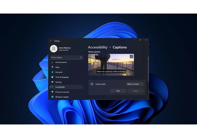How to enable and disable Live Captions in Windows 11