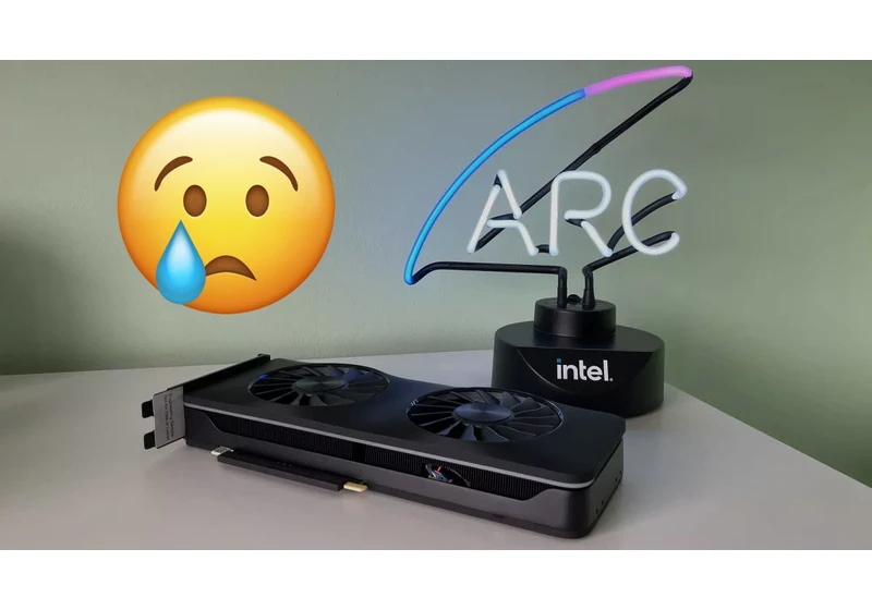 I'm sad there are no Intel Arc graphics card deals — so get this instead while you can