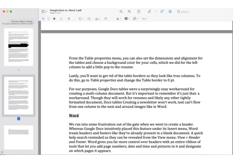 Apple Preview review: Your Mac has a solid PDF editor hidden in this image app