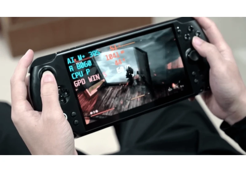 This new Ryzen Max gaming handheld is too powerful to hold a battery