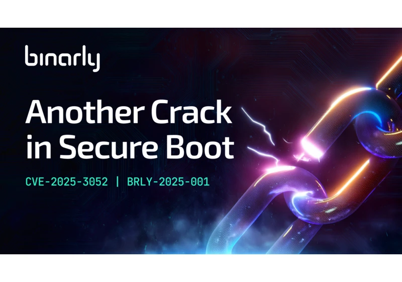Another Crack in the Chain of Trust: Uncovering (Yet Another) Secure Boot Bypass