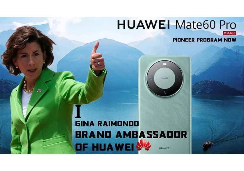 Chinese Netizens Mock U.S. Sanctions Following Huawei Chip Breakthrough