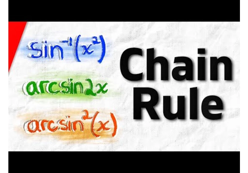 Derivative of arcsin(x^2), arcsin^2(x), and arcsin(2x) with Chain Rule  | Calculus 1 Exercises