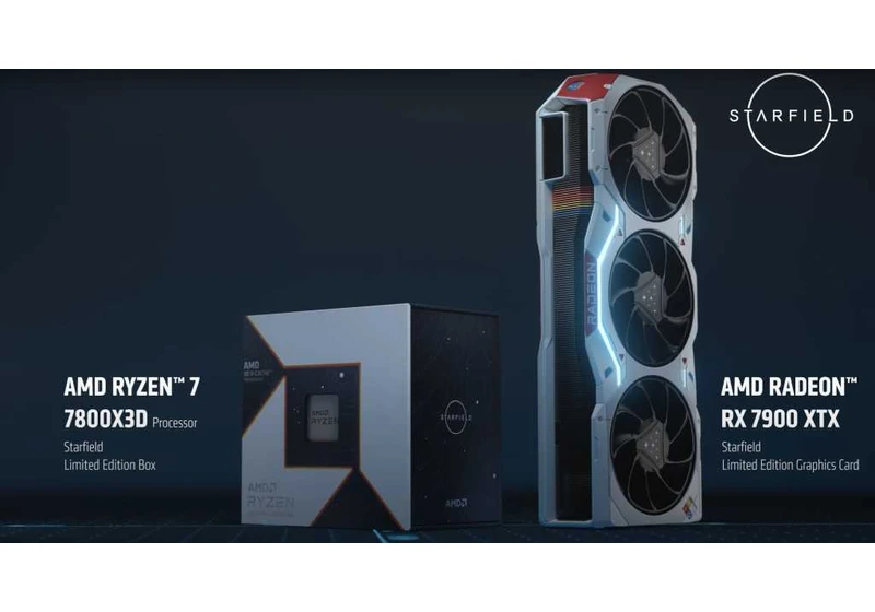 AMD’s gorgeous, Starfield-themed CPUs and GPUs will be giveaways