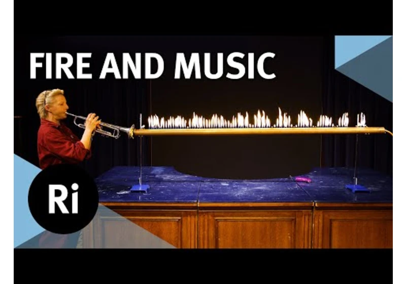 The physics of music: playing fire, ice and jelly trumpets - with Anna Ploszajski
