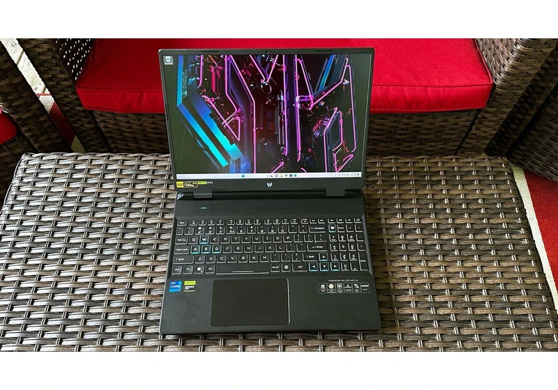  Acer Predator Helios Neo 16 Review: Solid Performance, Short Battery Life 