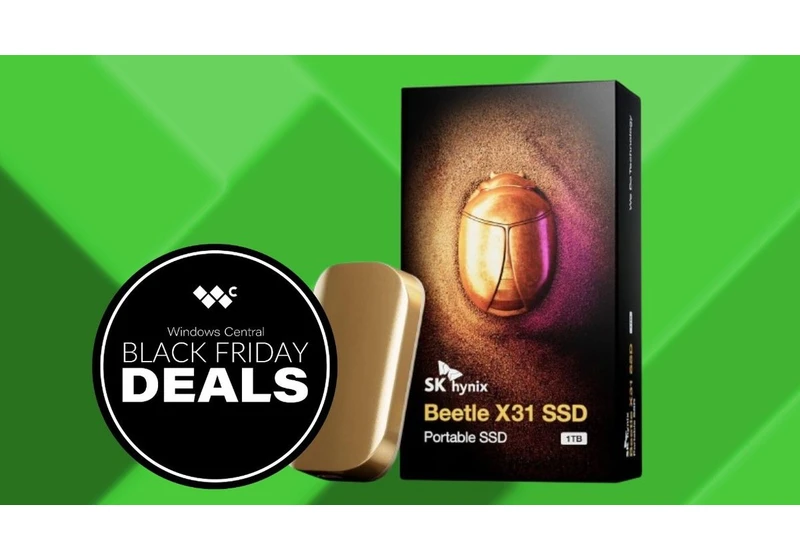 This beastly little SK hynix SSD may look like a bug, but I promise its lowest-ever Black Friday price is a feature