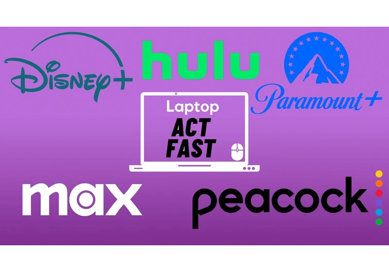 Save up to $300+ with these Black Friday streaming deals on Disney, Hulu, Max, Parmount+, and Peacock