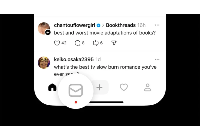 Threads is finally getting its own DM inbox