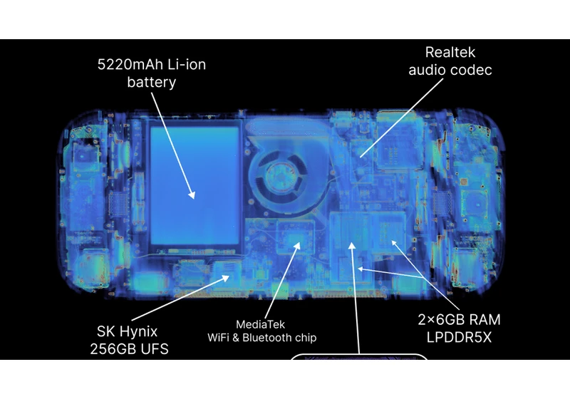  Nintendo Switch 2 gets a CT scan that shows off internals layer-by-layer, including a scan of the Nvidia Tegra SoC 