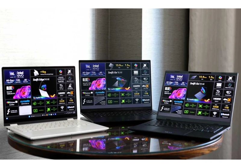 Acer’s feathery Swift Edge AI laptop has the matte OLED you  crave