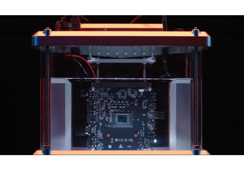 Microsoft used AI to invent a safer coolant — and dunked a PC in it