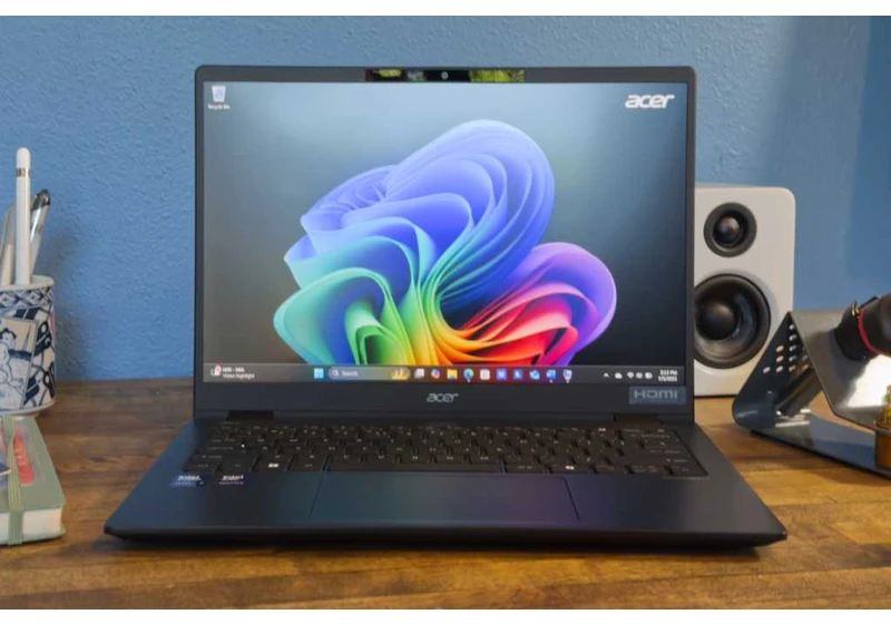 Acer TravelMate P6 14 AI review: A business laptop for the rest of us