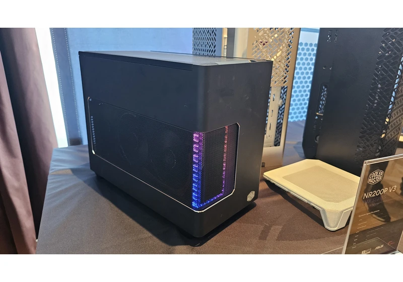 Cooler Master NR200P V3 Mini-ITX case can house an RTX 5090 — $150 chassis features cutout for optimized GPU airflow, and PCIe 5.0 support