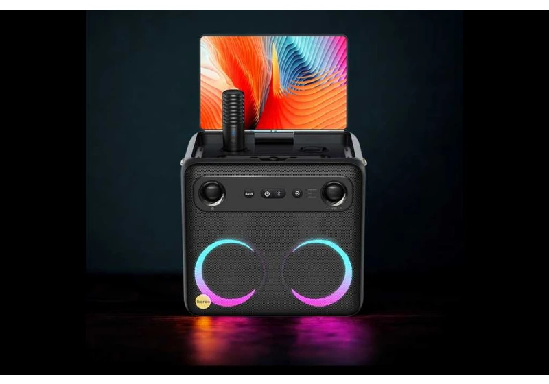 These 3 new smart speakers have mics and displays for karaoke