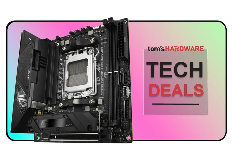 This small-form-factor Mini-ITX Asus ROG Strix B650E-I Gaming Wi-Fi motherboard just got a $90 discount ahead of Memorial Day
