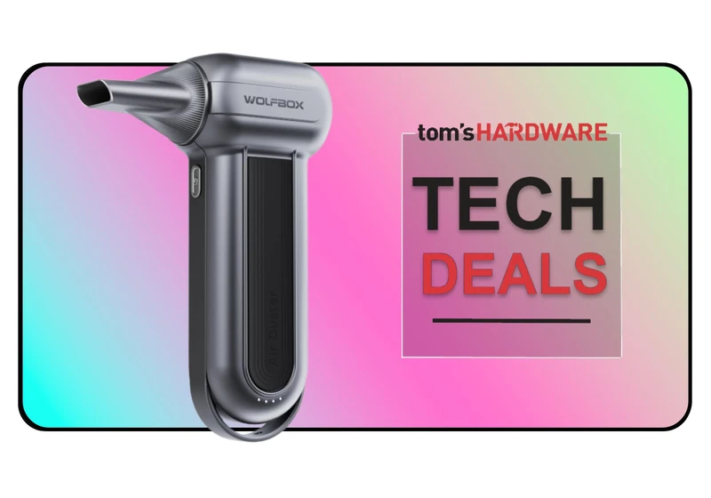 Clean up on this Memorial Day deal with Wolfbox's MF100 portable Air Duster for just $62