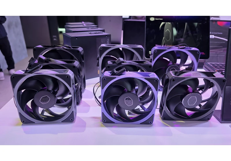  Cooler Master is working on an all-aluminum case fan that spins up to 4,000 RPM 