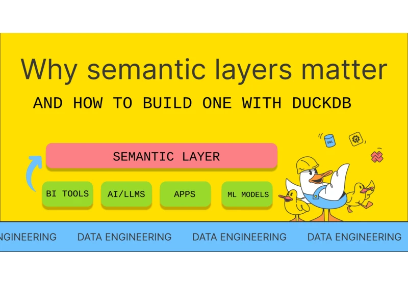 Why Semantic Layers Matter (and how to build one with DuckDB)