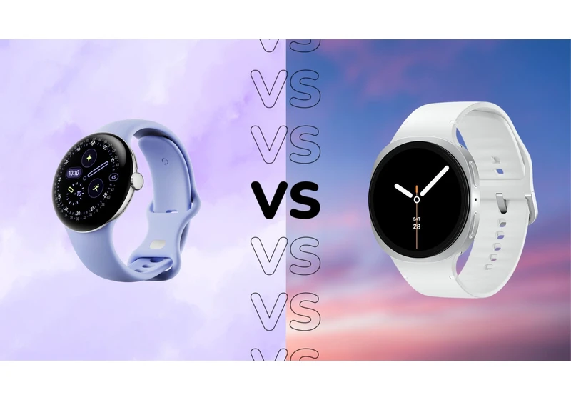 Google Pixel Watch 4 vs Samsung Galaxy Watch 8: Comparing the wearables