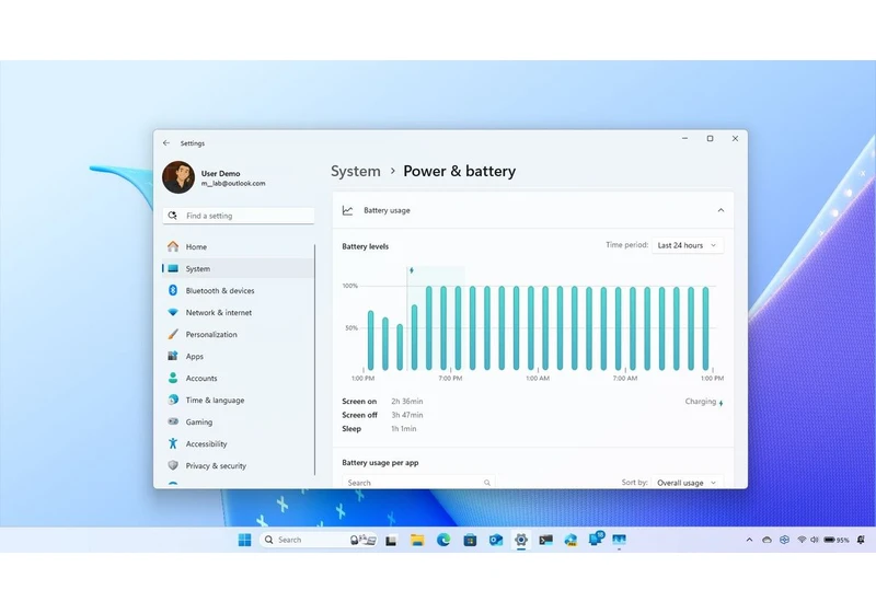 How to check apps draining the most battery on Windows 11