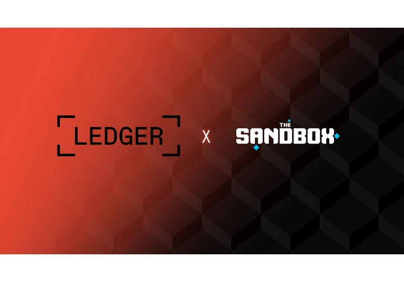 Ledger is setting up shop in The Sandbox's metaverse — here's why