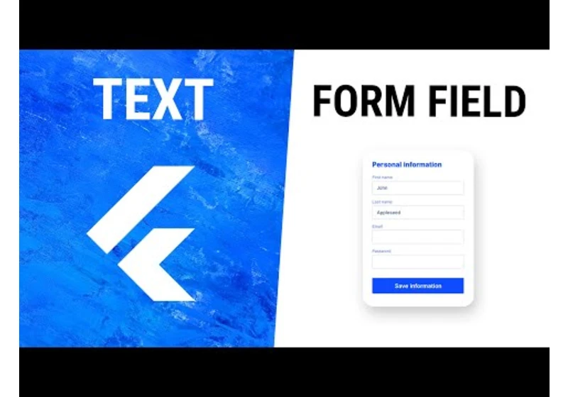 Flutter TextFormField Widget