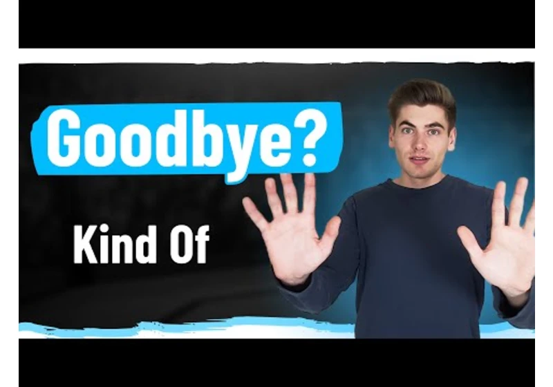I Am Taking A Break From YouTube