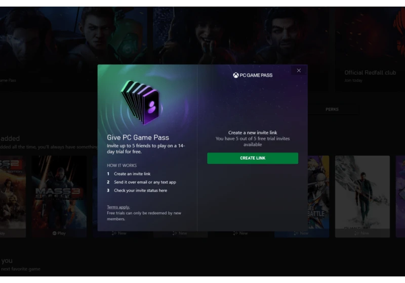 Microsoft now lets you share Xbox PC Game Pass with friends