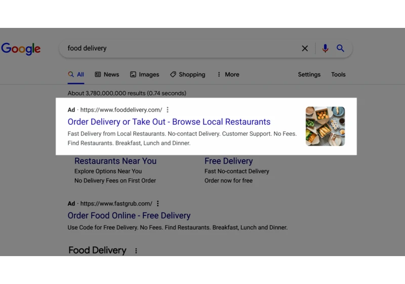 Google Ads brings image extensions to desktop devices