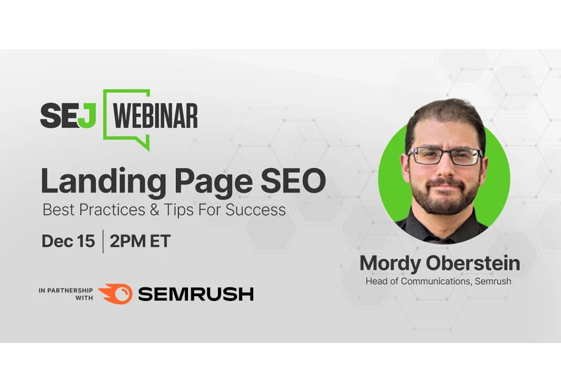 Landing Page SEO Best Practices & Tips For Success [Webinar] via @sejournal, @hethr_campbell