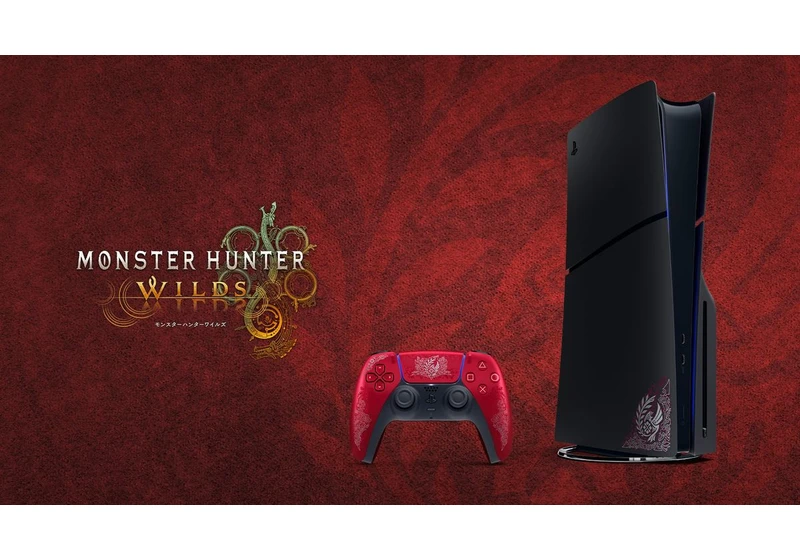 Monster Hunter Wilds-themed DualSense and PS5 Slim faceplates revealed - and they're exclusive to Asia