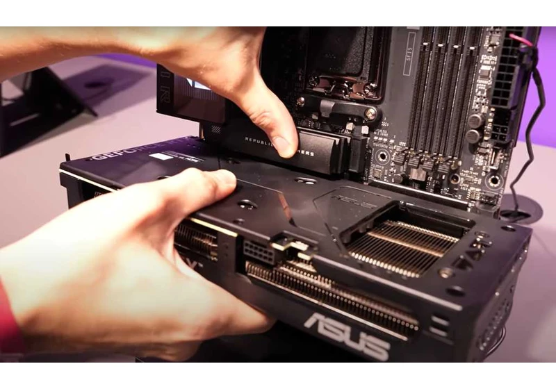 New Asus motherboard makes swapping graphics cards so much easier
