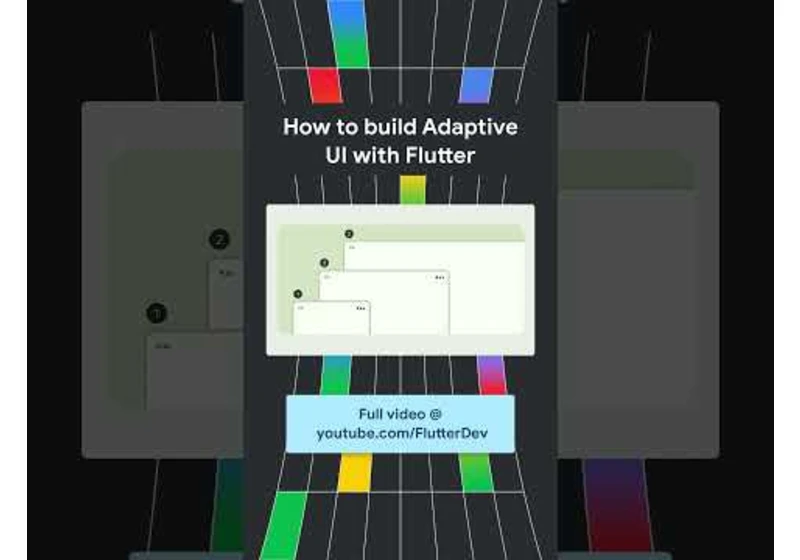 Learn how to build beautiful and functional Adaptive UIs with Flutter 📱💻🖥️