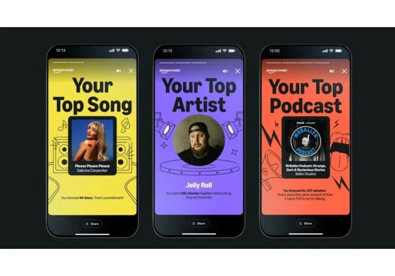 Amazon Music has Delivered its 2024 Spotify Wrapped clone – here’s how to find it