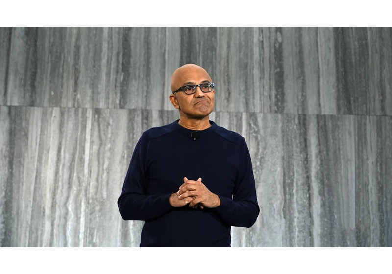 Microsoft CEO Satya Nadella weighs in on the $500 billion Stargate project, seemingly dismissing Elon Musk's liquidity concerns: “All I know is, I’m good for my $80 billion.”