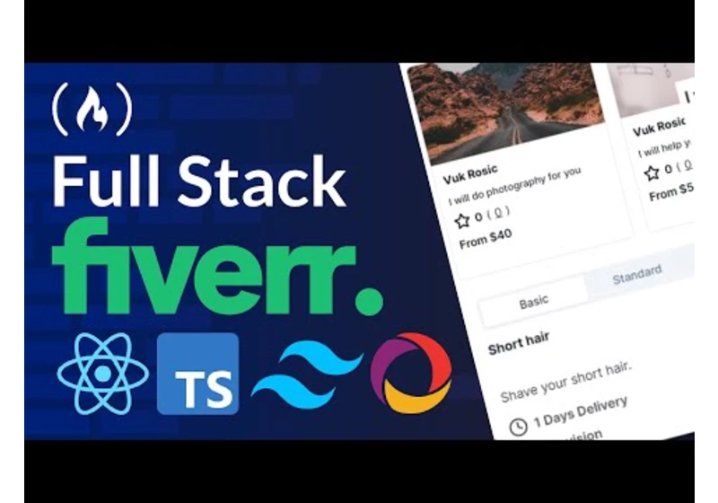 Full Stack Tutorial – Fiverr Clone with NextJS, React, Convex, Typescript, Tailwind CSS, ShadCN