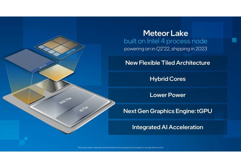  Intel borrows a page from Apple's playbook for its upcoming Meteor Lake processor 
