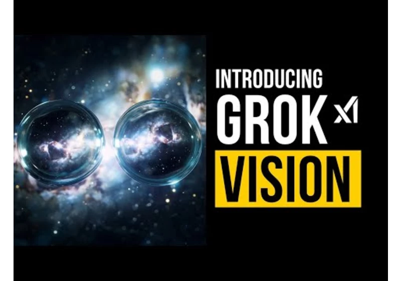 Grok Vision - First Multimodal Model from XAi